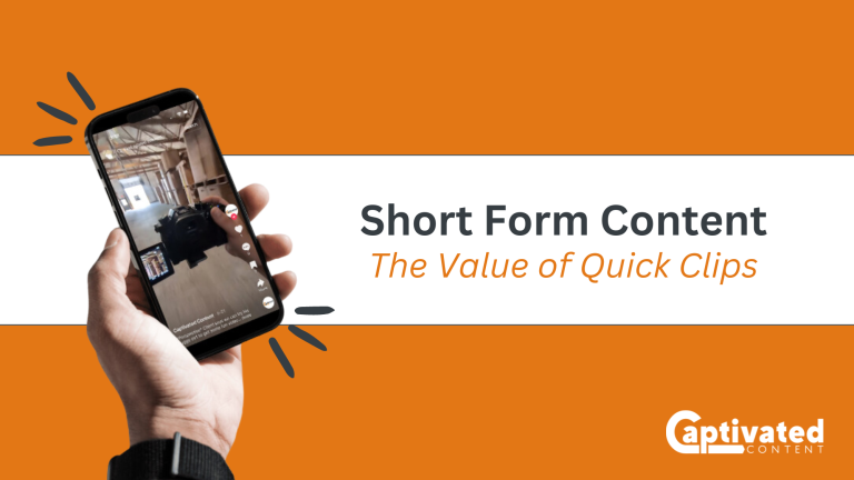 Short Form Content: The value of Quick Clips